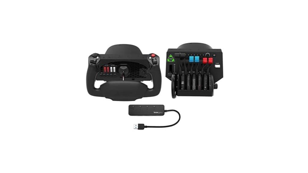 honeycomb alpha flight yoke