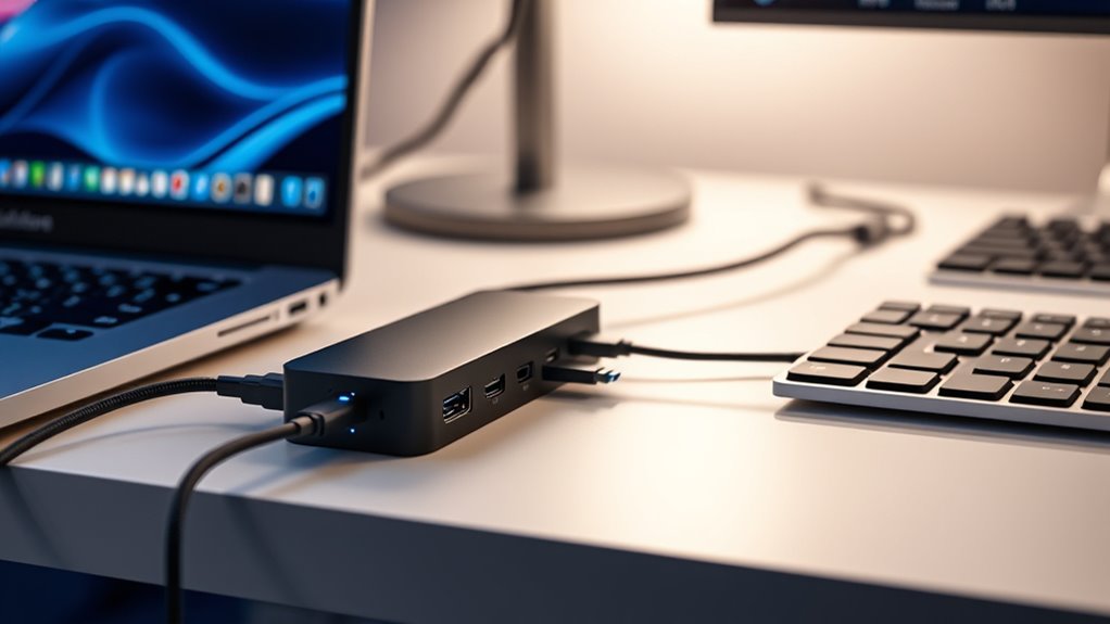 key docking station features