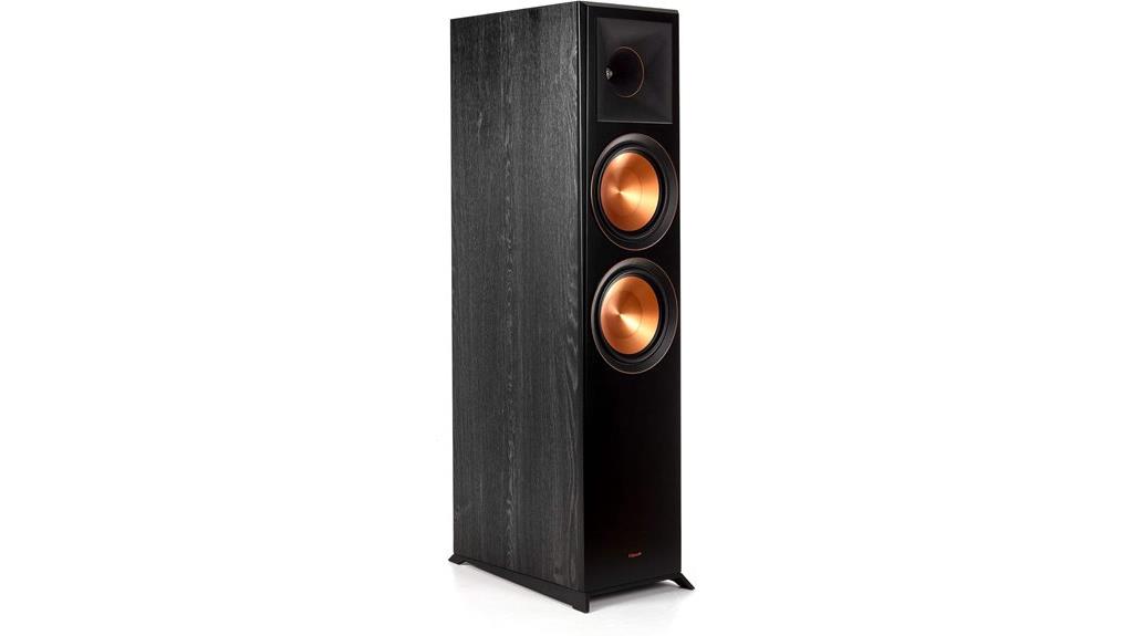 klipsch ebony floorstanding speaker
