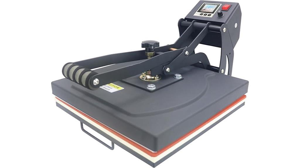 large 15x15 led press