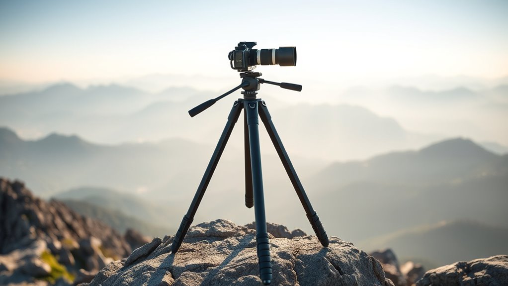 lightweight adjustable durable tripod
