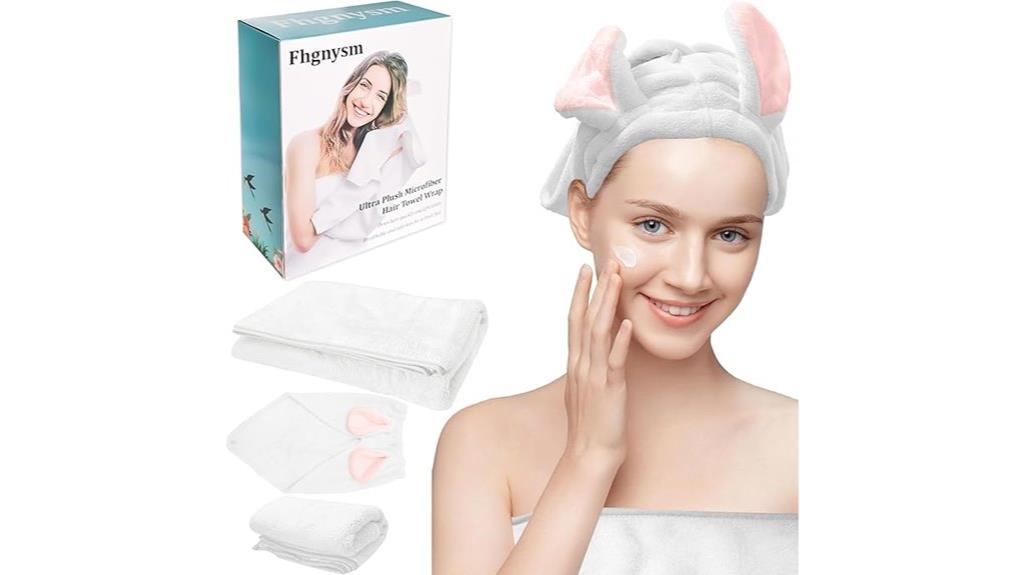 luxury microfiber towel set