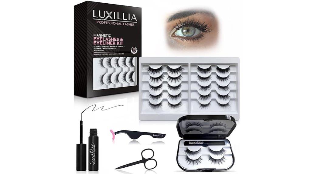magnetic eyelashes with eyeliner