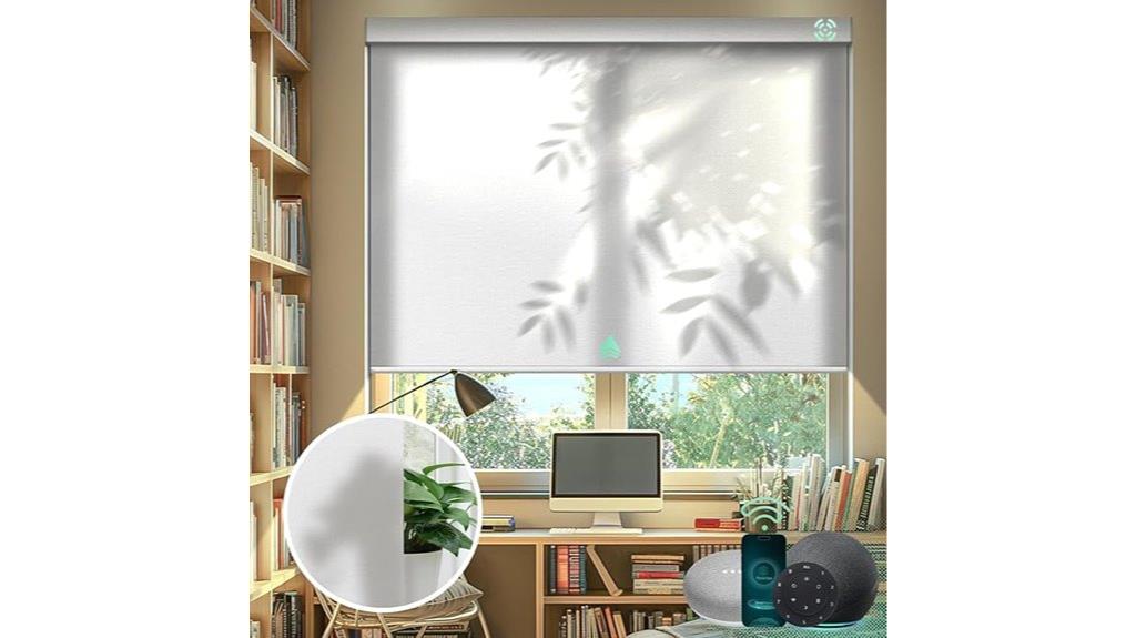 motorized remote light shades