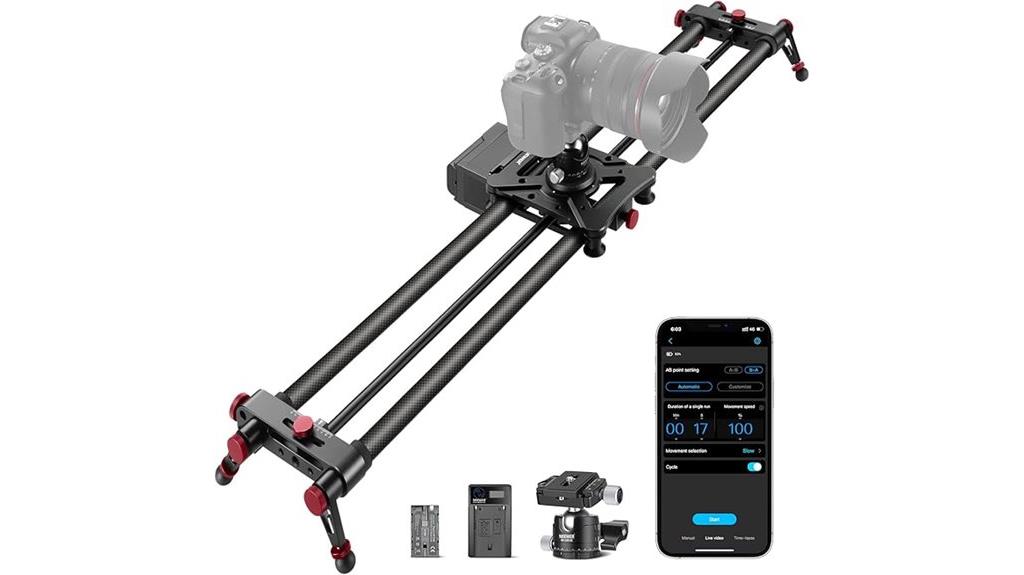 motorized slider with app
