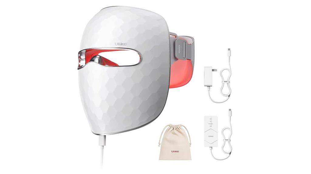 multicolor led mask therapy