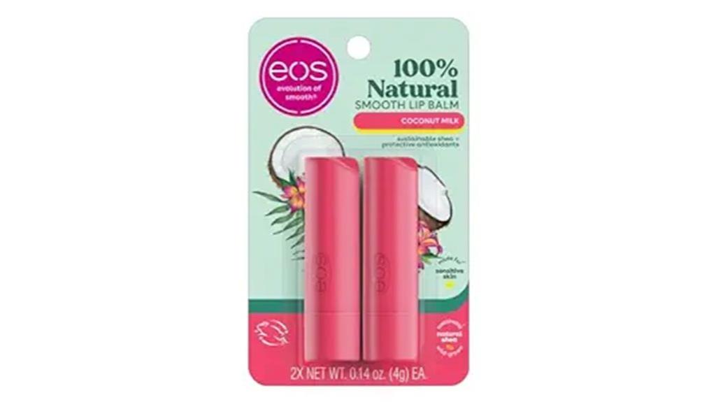 natural coconut lip balm
