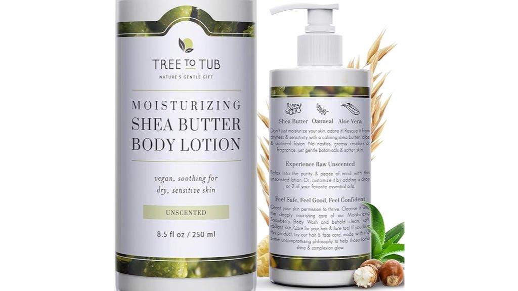 natural shea body lotion