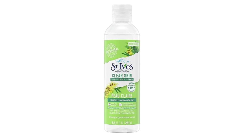 oily acne face toner