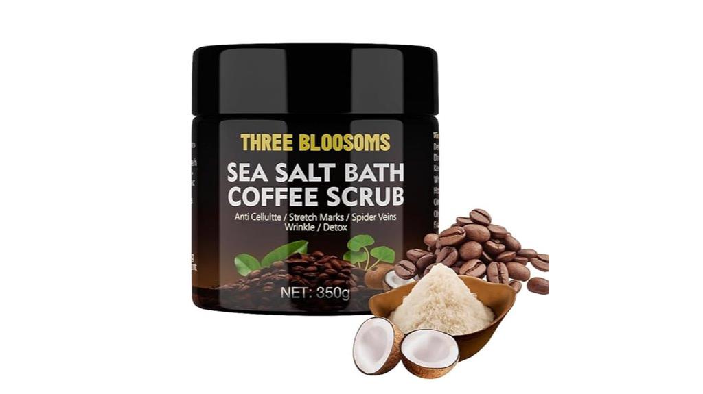 organic coffee body scrub