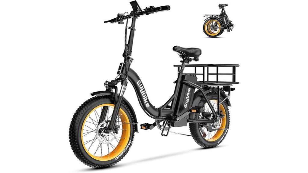 peak 1000w folding e bike