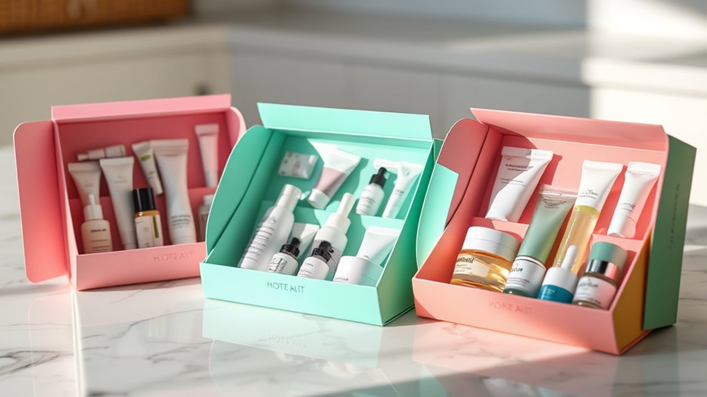 personalized portable skincare selection