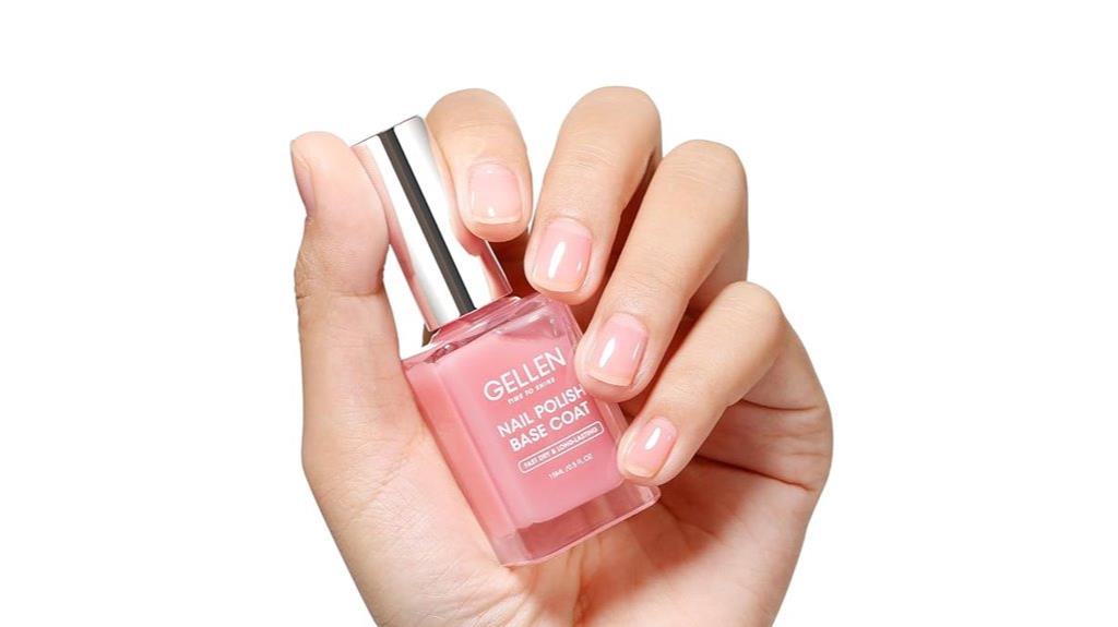 pink tinted nail strengthener