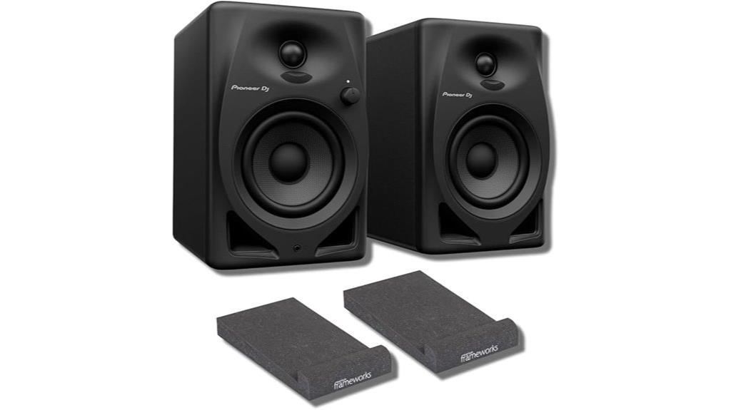 pioneer dm 40d speakers pair