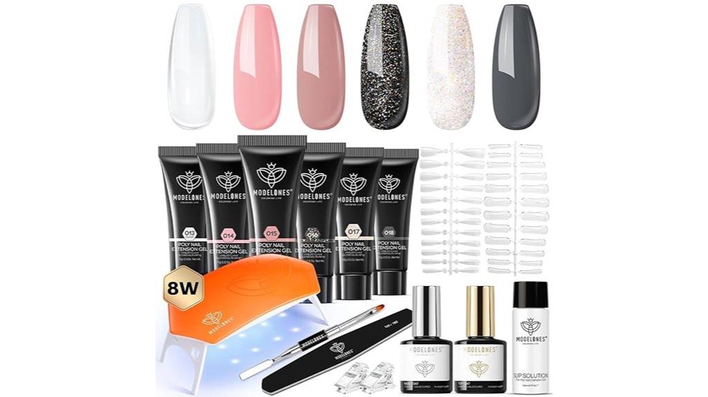poly gel nail kit