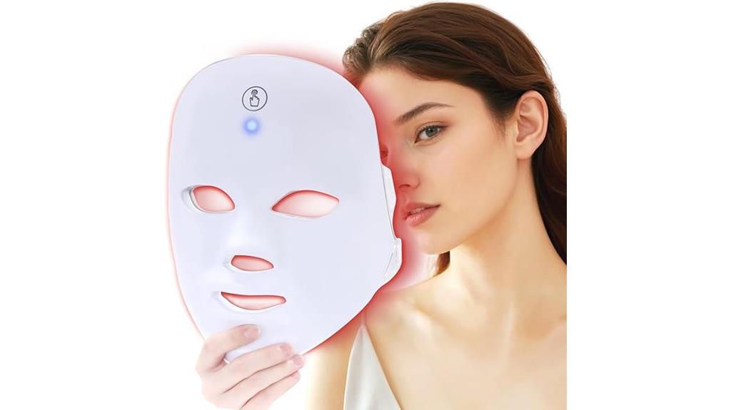 portable led facial mask