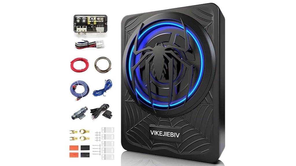 powerful car subwoofer package