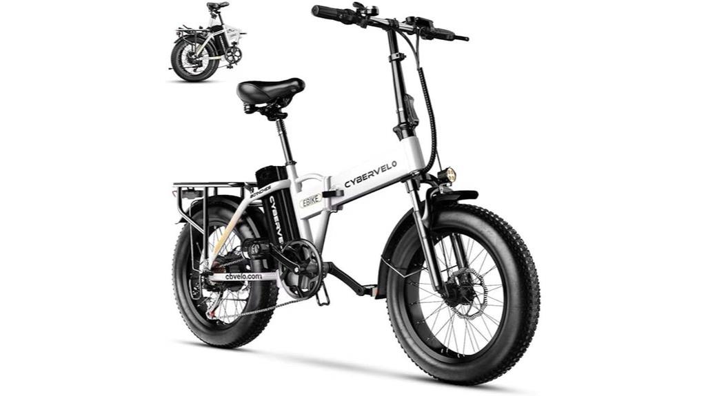powerful foldable e bike