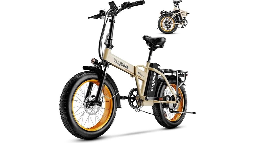 powerful foldable e bike