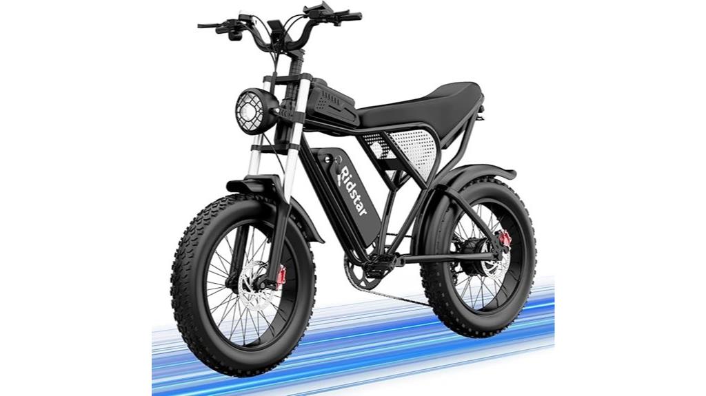 powerful long range fat tire