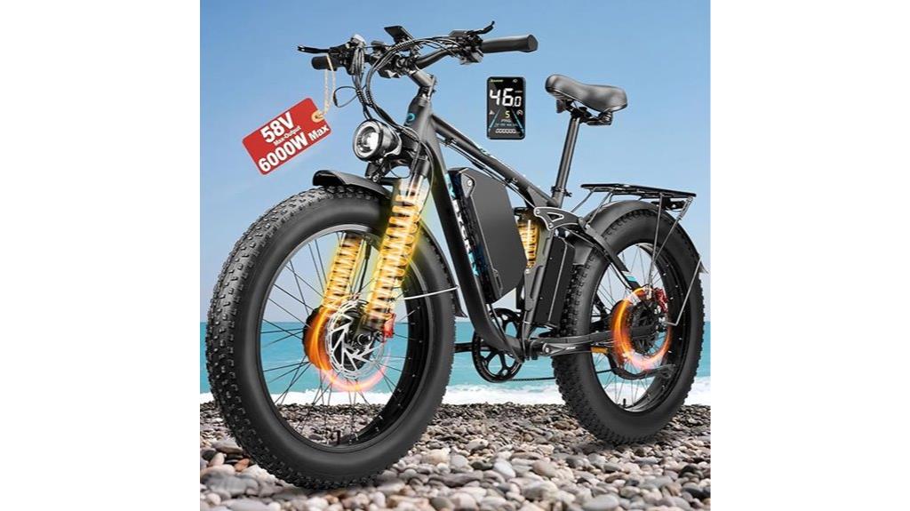 powerful off road electric bike