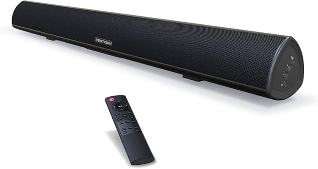 powerful tv sound bar