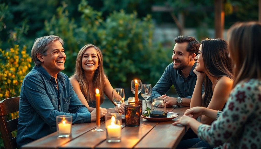 private relaxed social gatherings