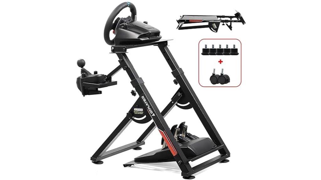 racing wheel stand cockpit