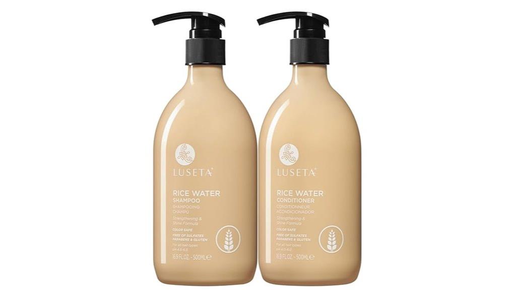 rice water hair care set