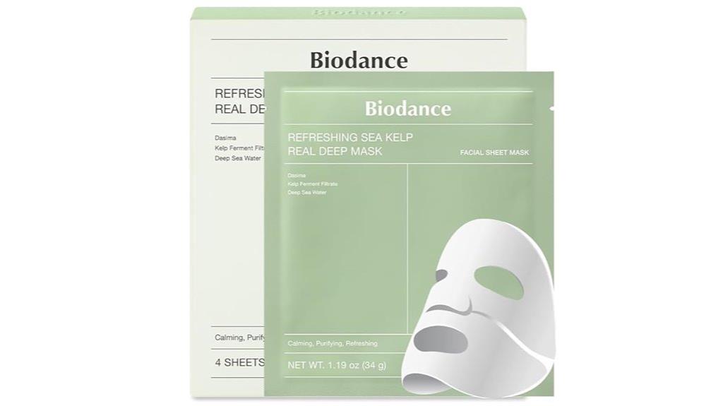 seaweed mask four pack