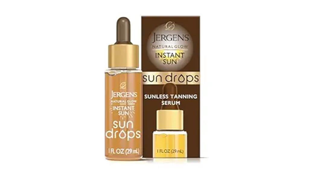 self tanning drops for face