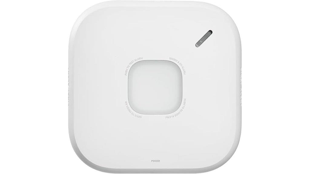 smart battery smoke alarm