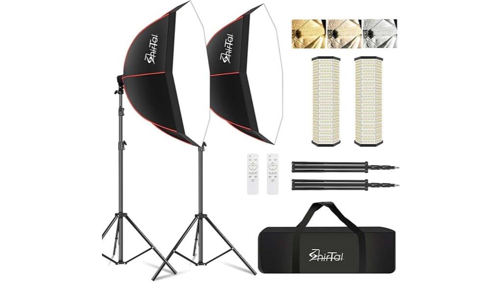 softbox octangle led lights