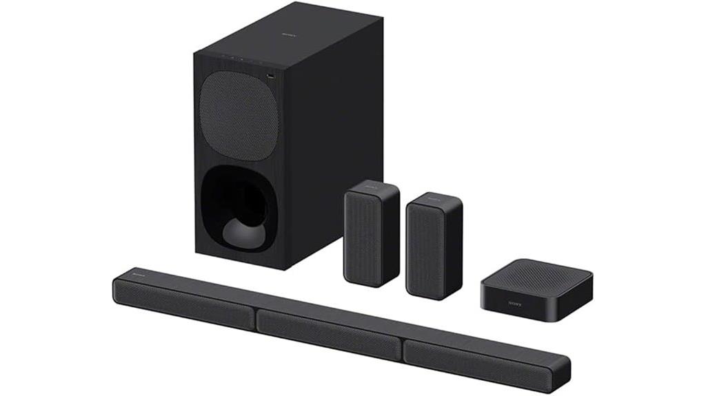 sony 5 1 soundbar system