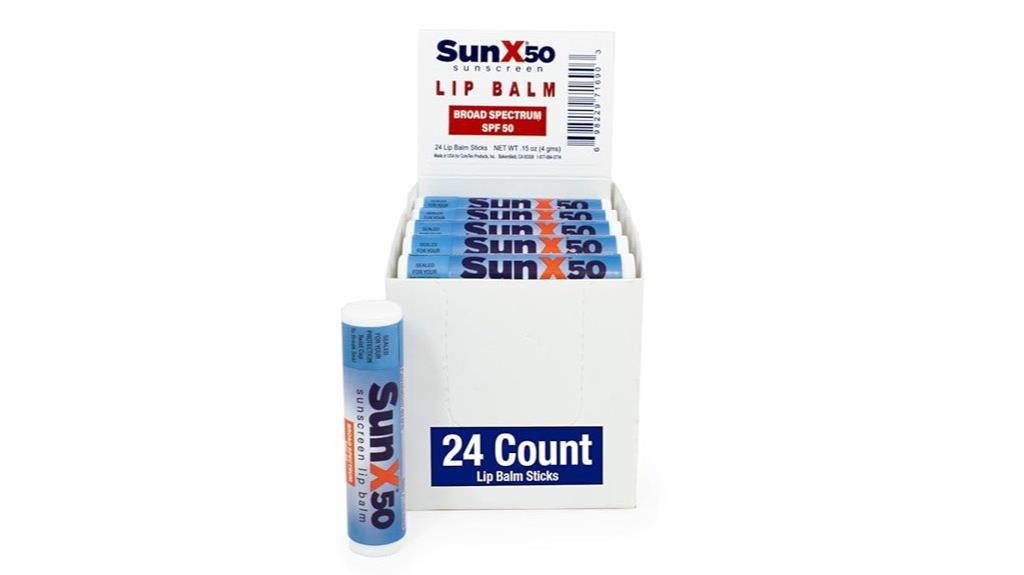 sun protection lip balm
