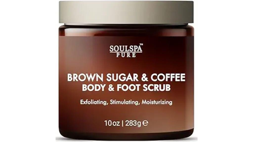 sweet coffee body scrub