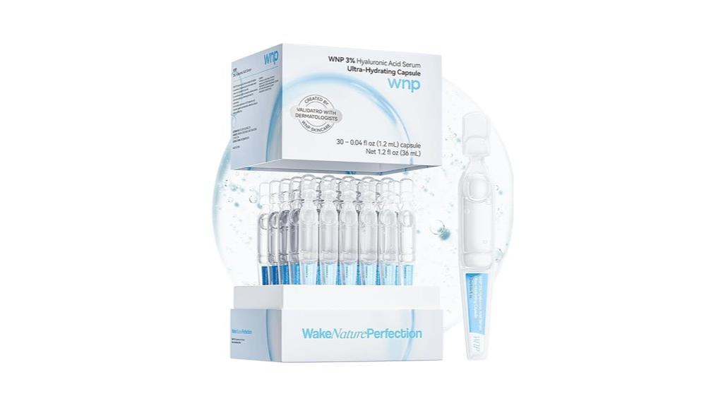 three percent hyaluronic vials