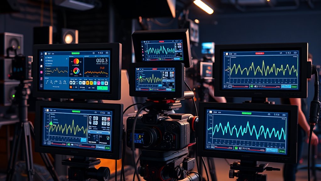 top camera monitors for filming