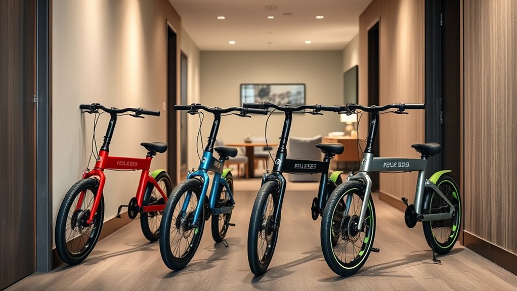 top compact e bikes for apartments