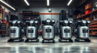 top garage air compressors