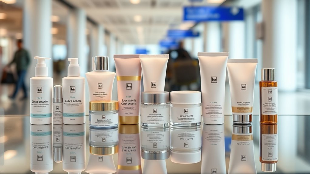 travel size tsa skincare sets