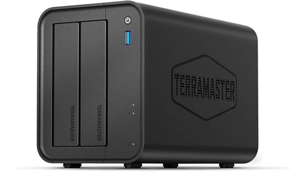 two bay nas storage