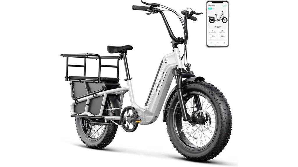 white 1500w electric bike