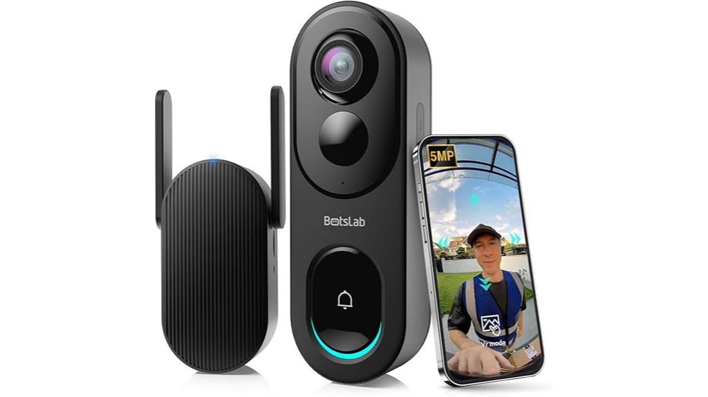 wireless 5mp doorbell