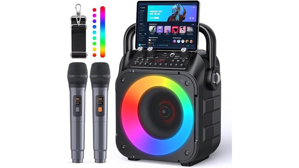 wireless bluetooth karaoke system