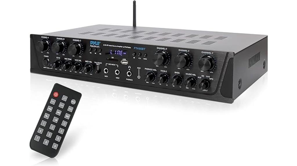 wireless home audio amplifier