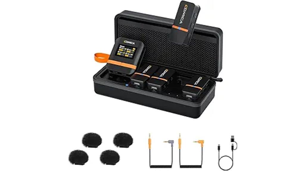 wireless lavalier microphone system