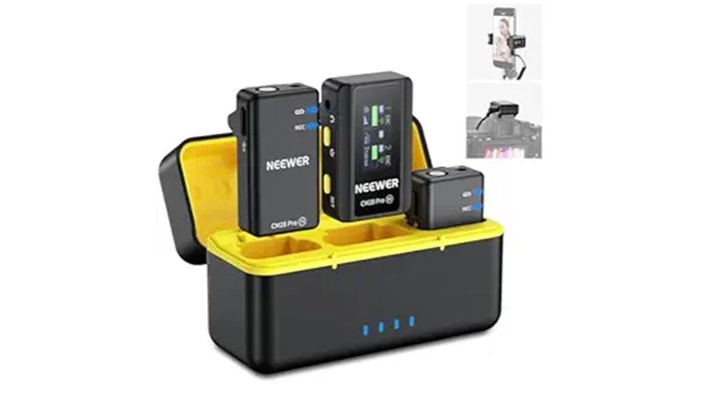 wireless lavalier microphone system