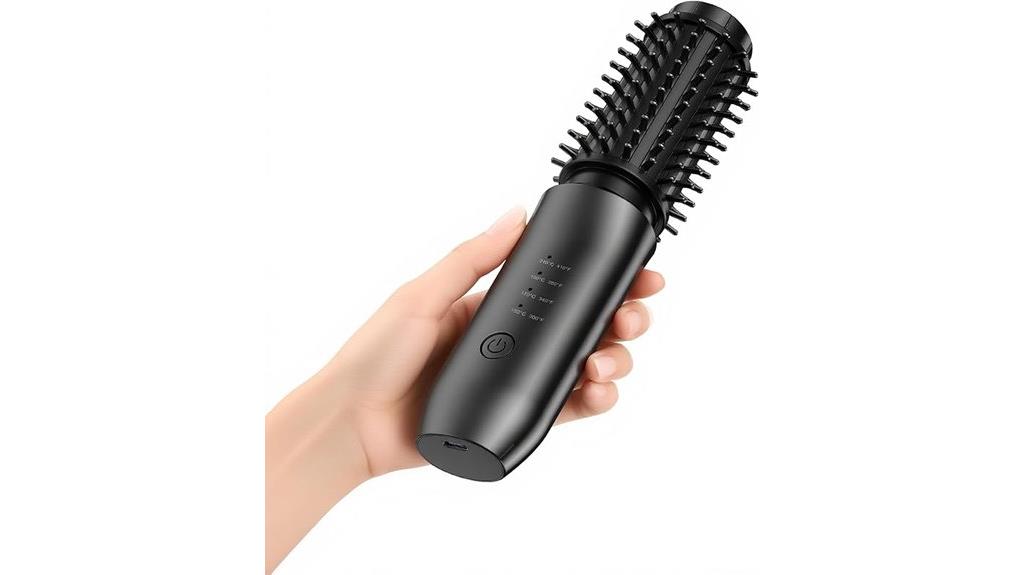 wireless mini travel curler