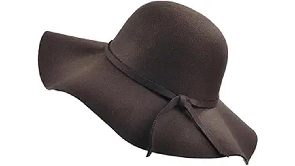 women s foldable wide brim hat